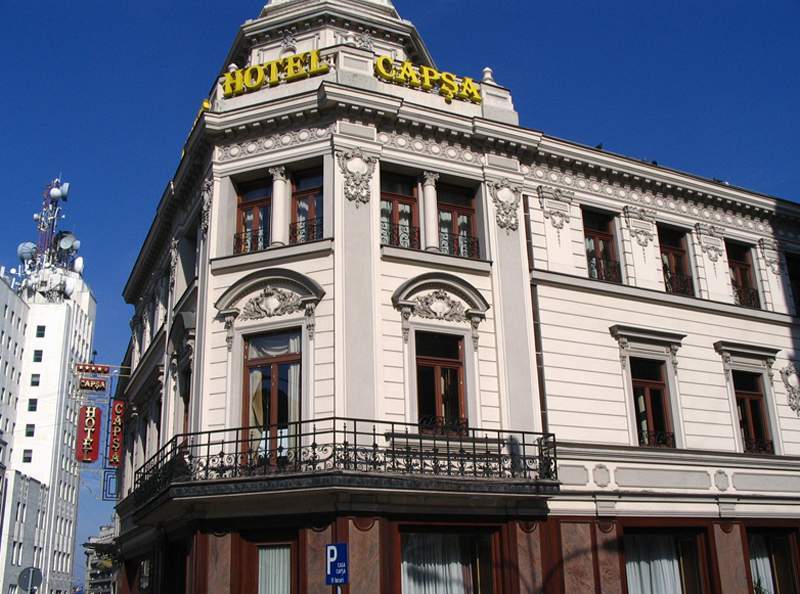 Hotel Casa Capsa Bucarest Exterior foto